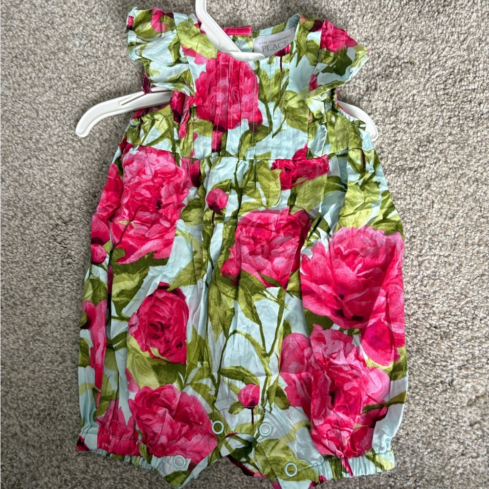 FLORAL ROMPER